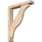 Ekena Millwork Funston Block Smooth Bracket w/ Offset Brace, Douglas Fir, 3 1/2"W x 18"D x 22"H BKT0402X18X22FST05SDF - alternate 1